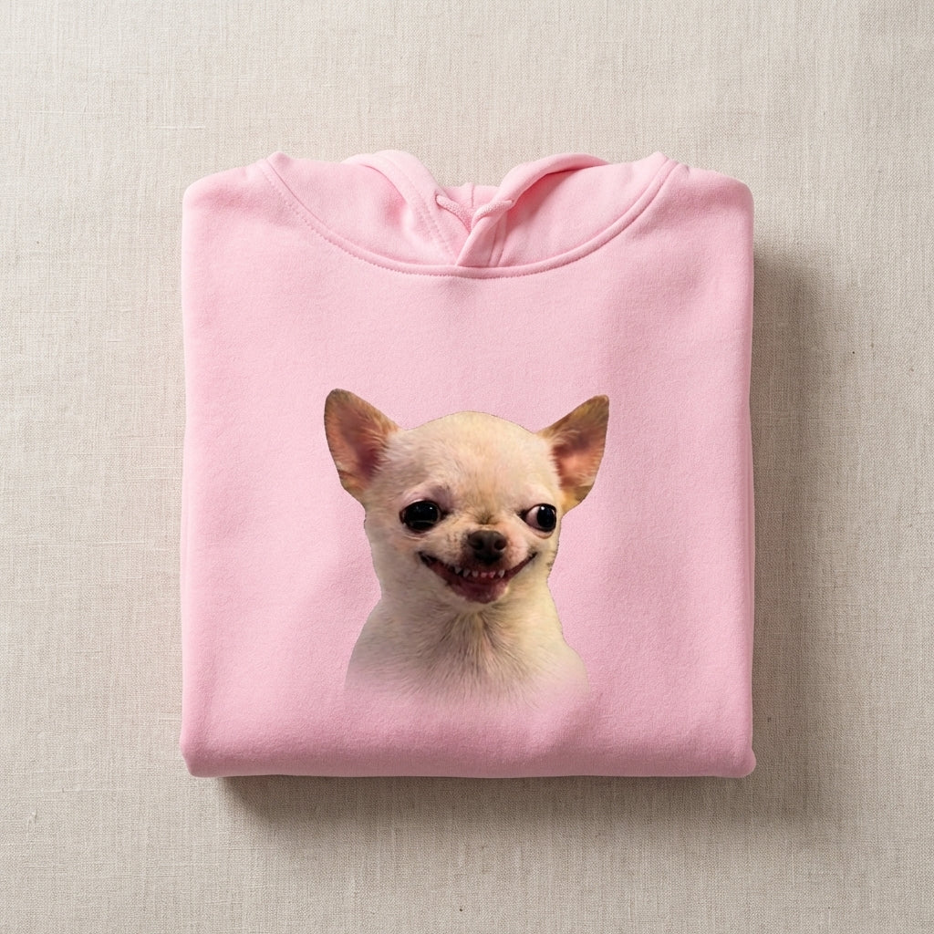 Chihuahua Meme King Sweatshirt for Adults