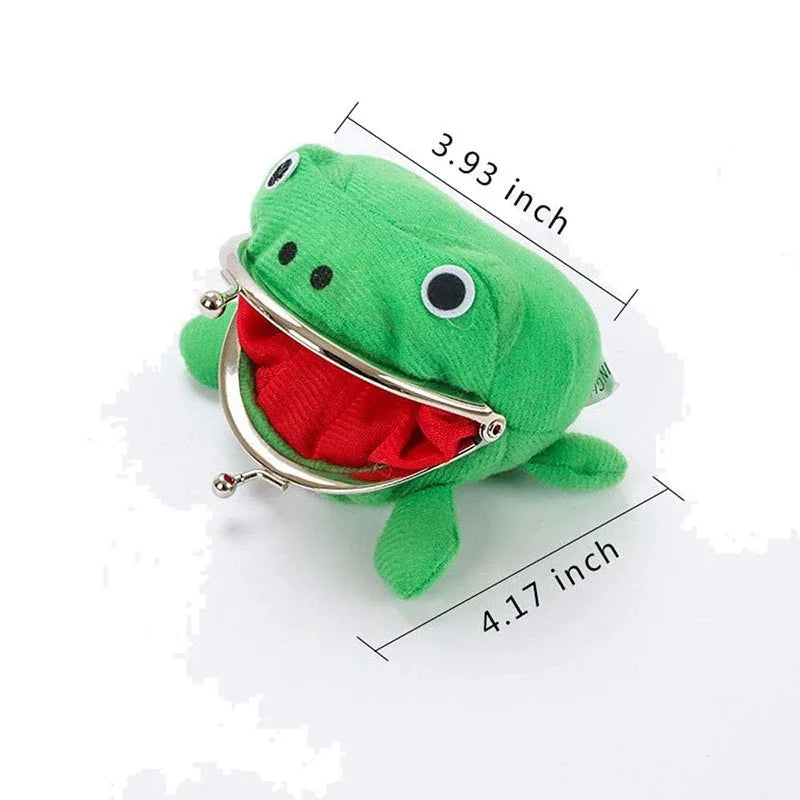 Anime Viral Plush Frog Coin Wallet