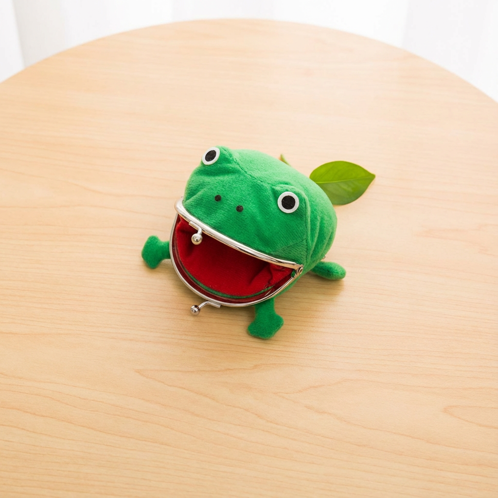 Anime Viral Plush Frog Coin Wallet