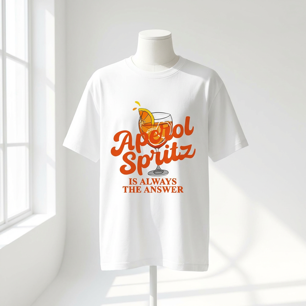 Aperol Spritz Graphic Tee – Fun Summer Vibes