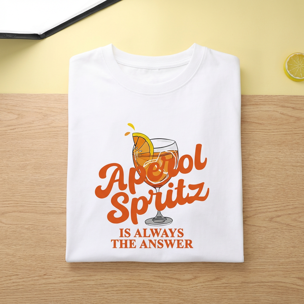 Aperol Spritz Graphic Tee – Fun Summer Vibes