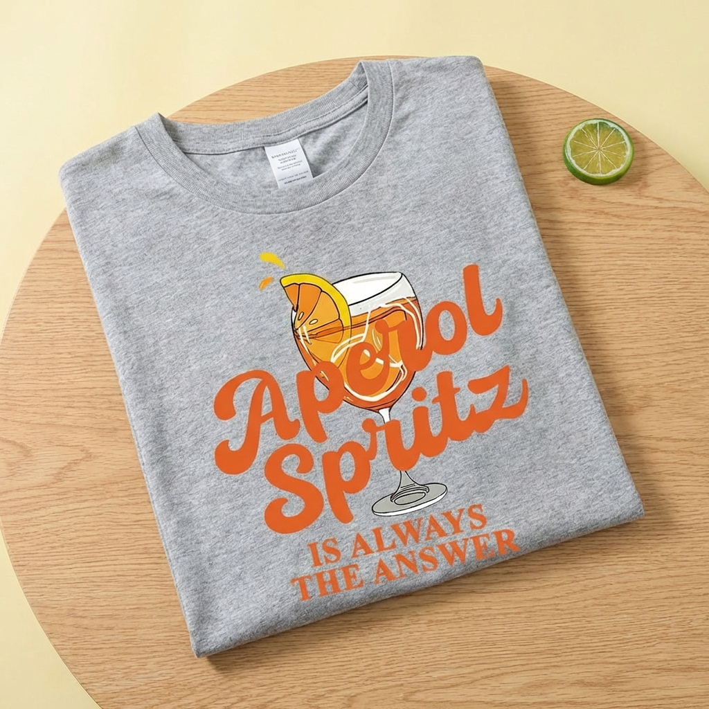 Aperol Spritz Graphic Tee – Fun Summer Vibes