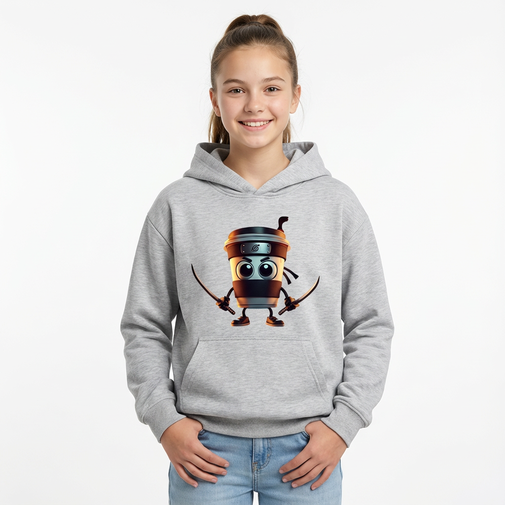 Sweatshirt Meme Viral Italian Brainrot Tendência Idades 3–14