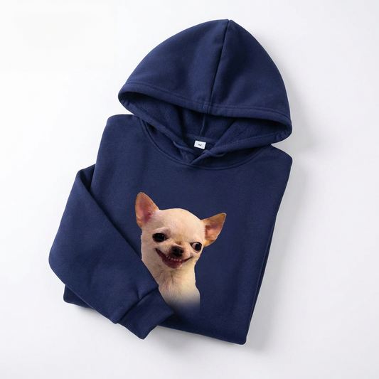 Chihuahua Meme King Sweatshirt for Adults