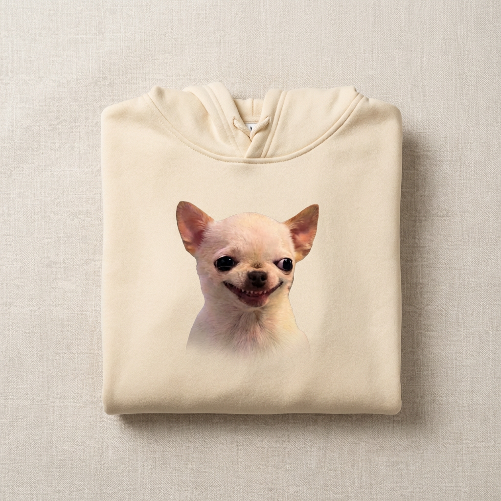 Chihuahua Meme King Sweatshirt for Adults