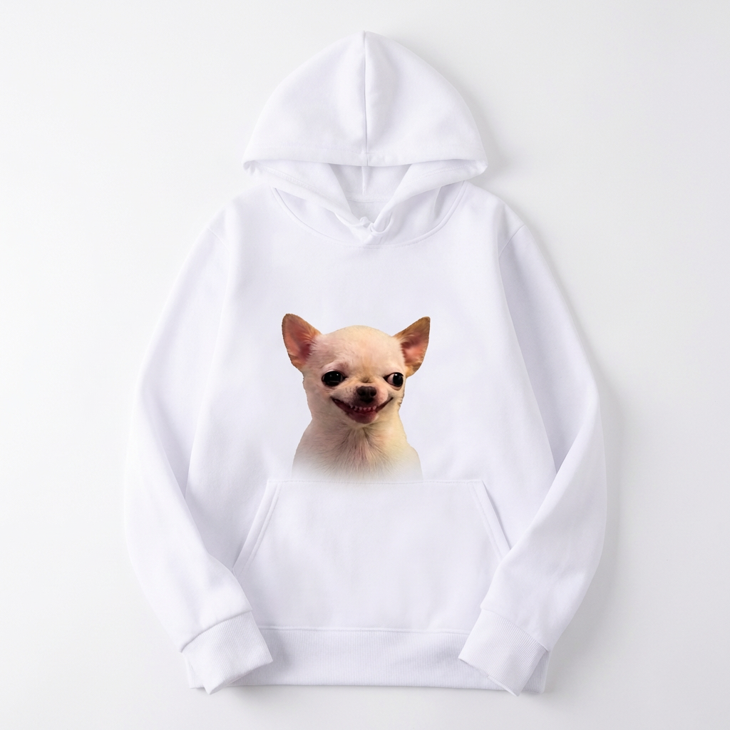 Chihuahua Meme King Sweatshirt for Adults