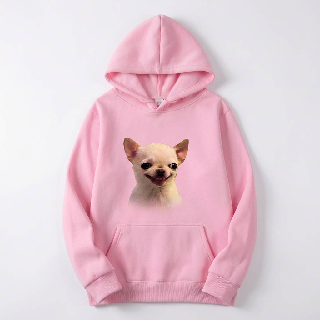 Chihuahua Meme King Sweatshirt for Adults