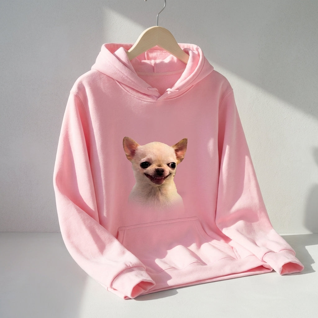 Chihuahua Meme King Sweatshirt for Adults