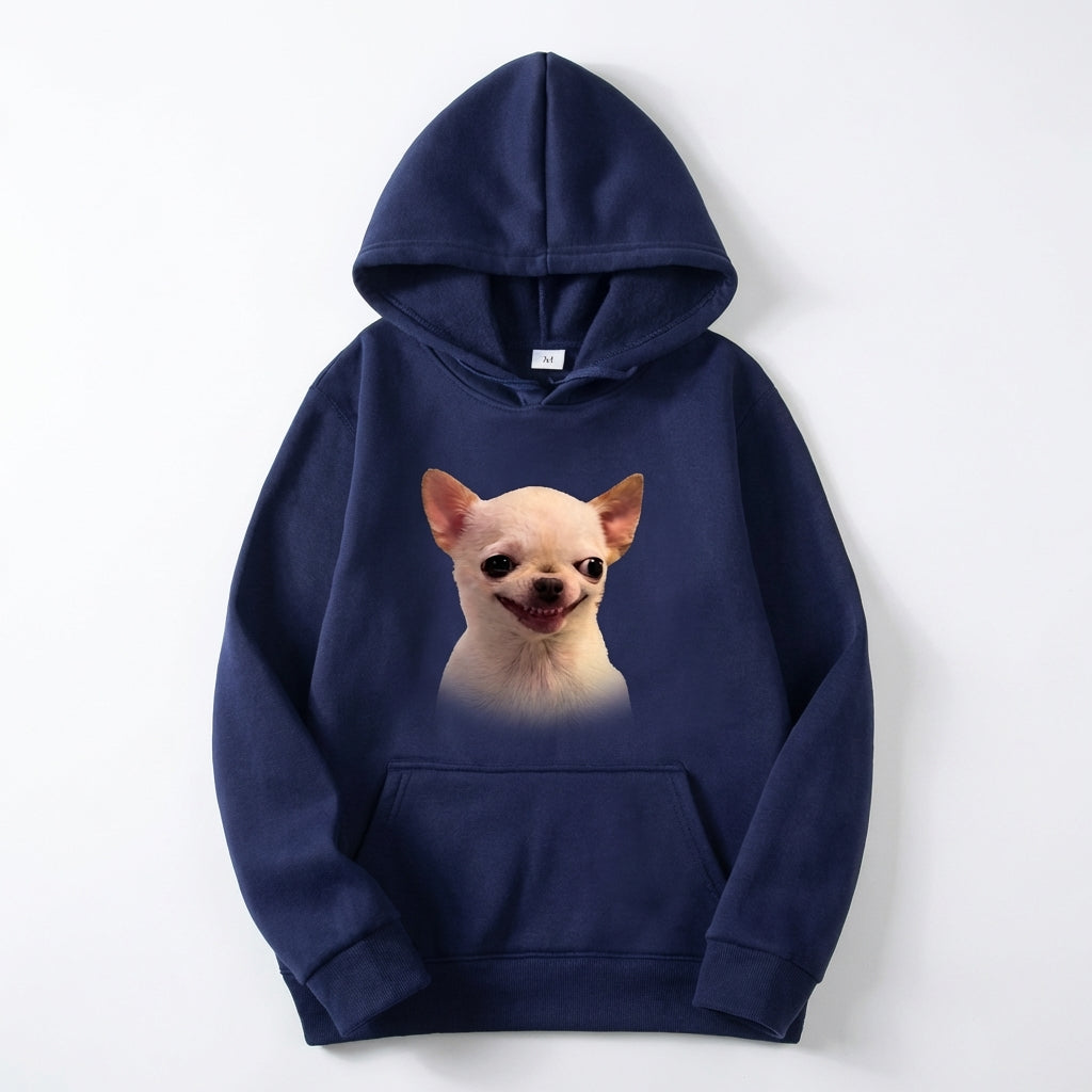 Chihuahua Meme King Sweatshirt for Adults