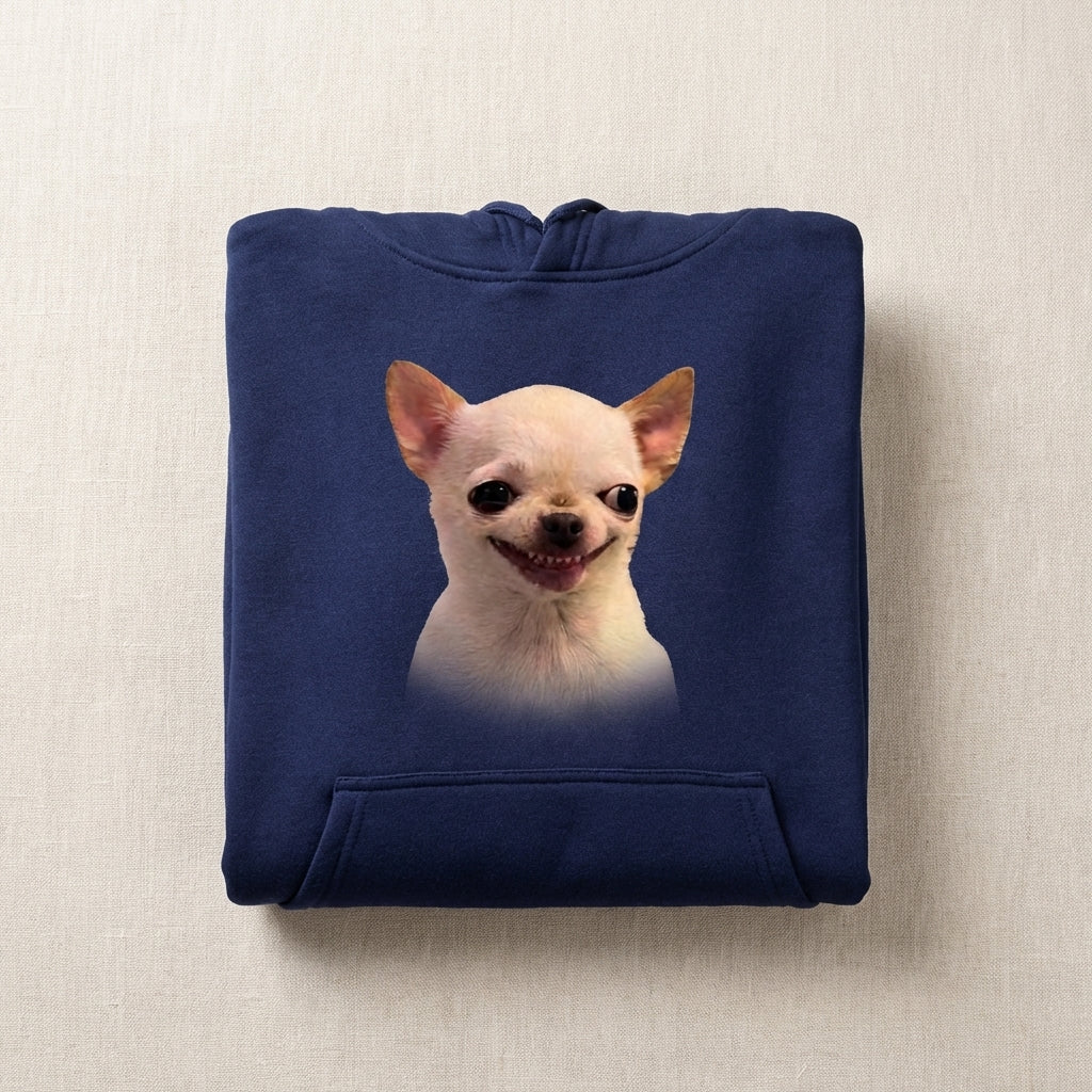 Chihuahua Meme King Sweatshirt for Adults