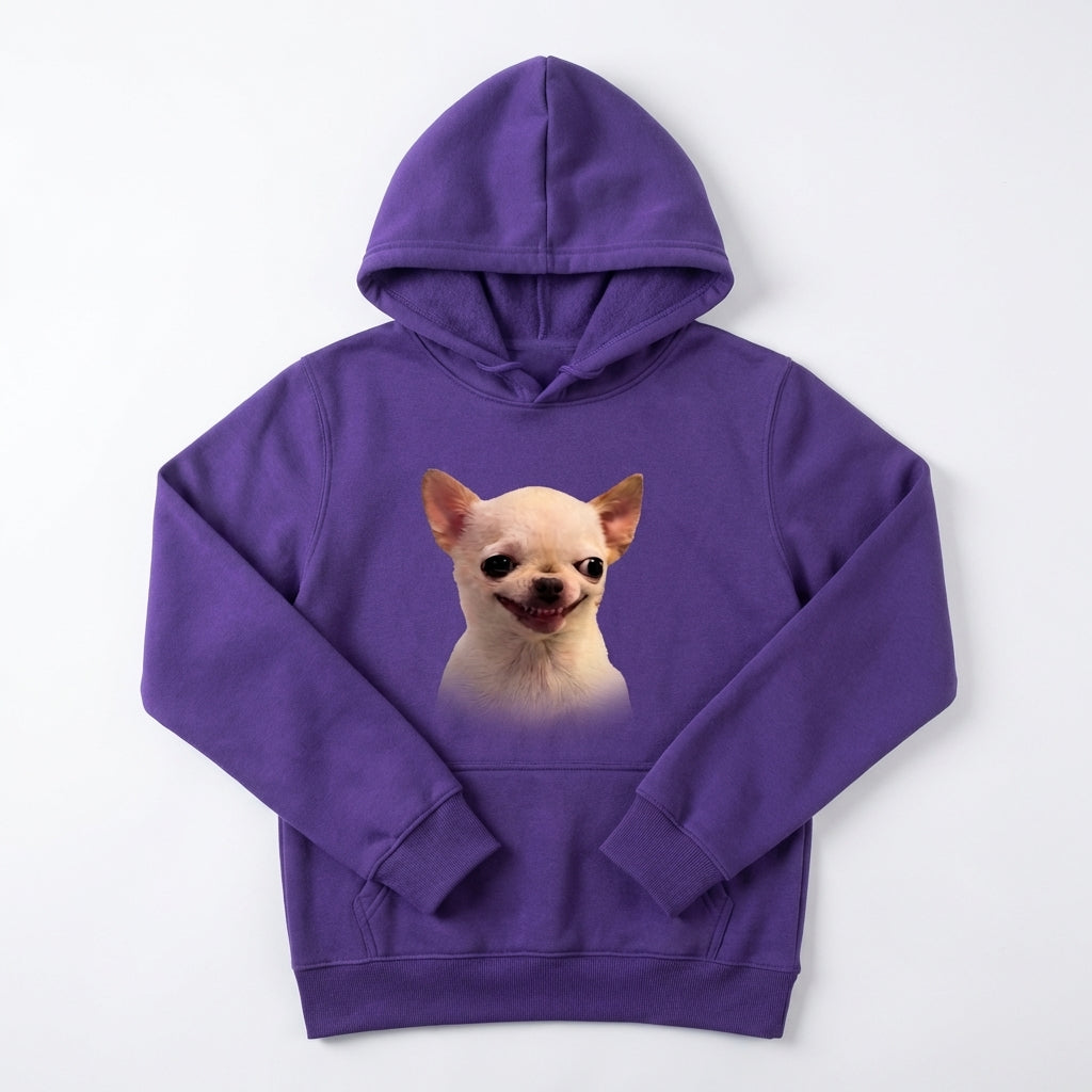Chihuahua Meme King Sweatshirt for Adults