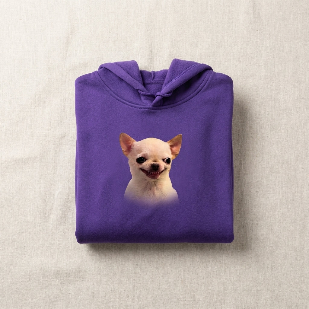 Chihuahua Meme King Sweatshirt for Adults