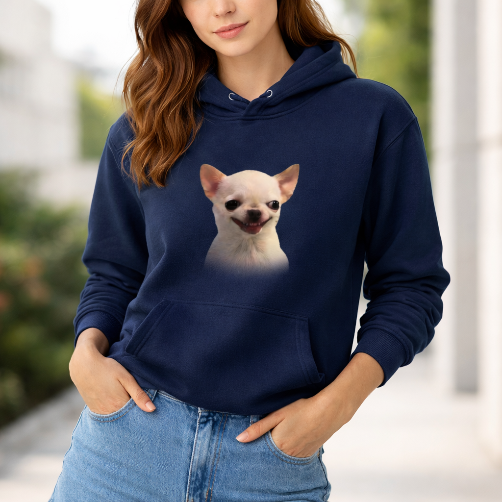 Chihuahua Meme King Sweatshirt for Adults