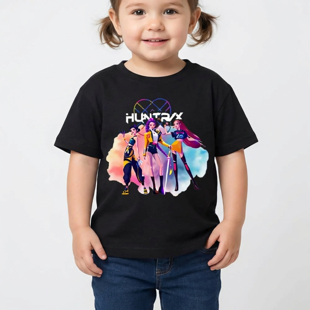 Trendy KPop T-shirt til børn (1-7 år)