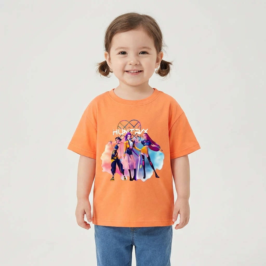 Trendy KPop T-shirt til børn (1-7 år)