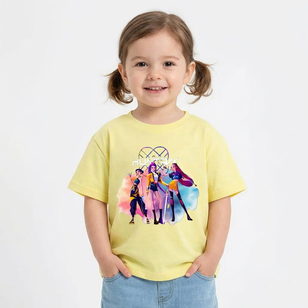 Trendy KPop T-shirt til børn (1-7 år)