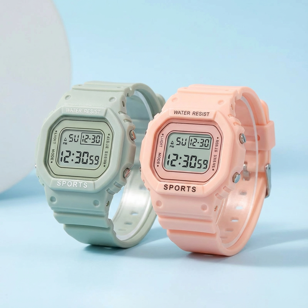 Trendi Višebojni Digitalni Sat - RealFlex!