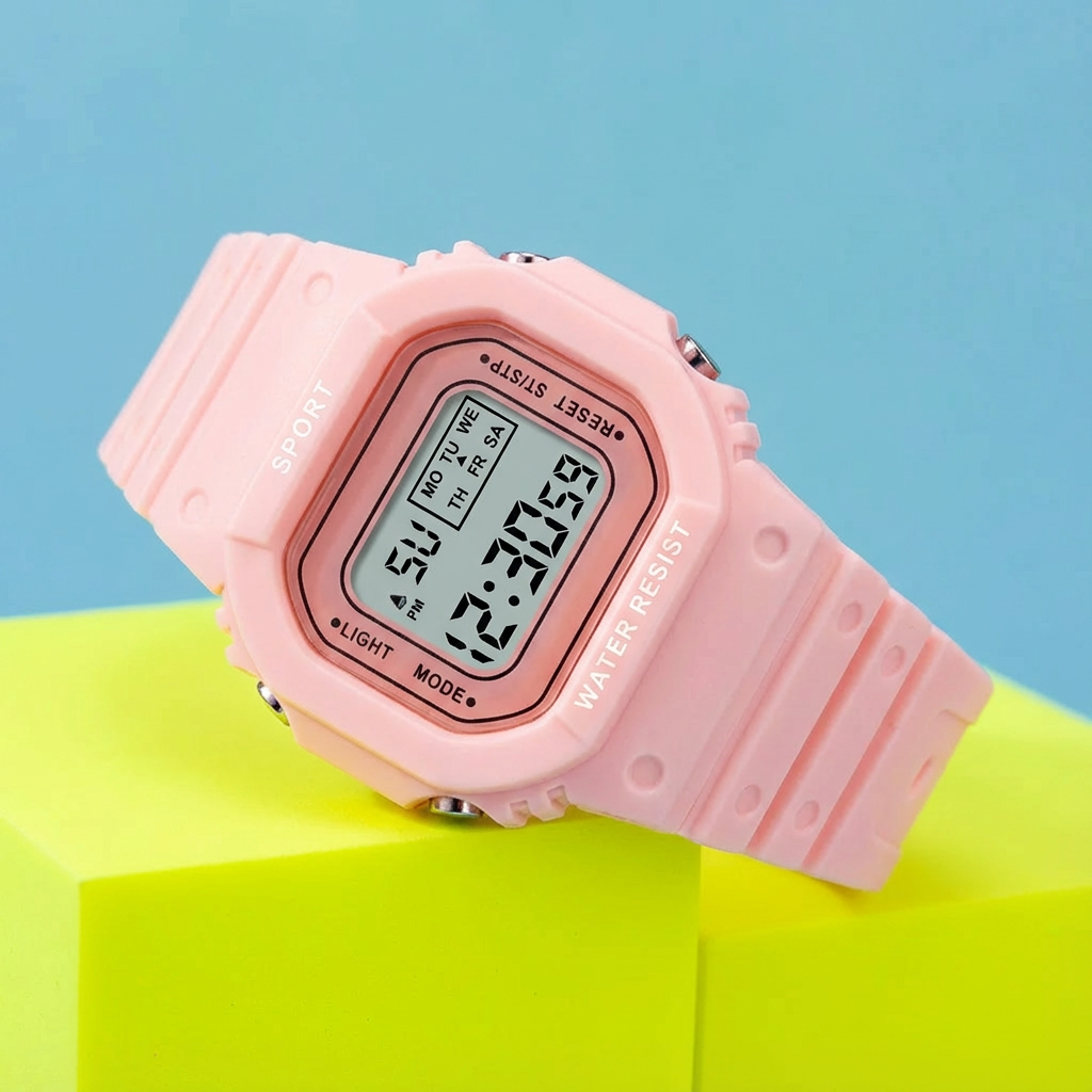 Trendi Višebojni Digitalni Sat - RealFlex!