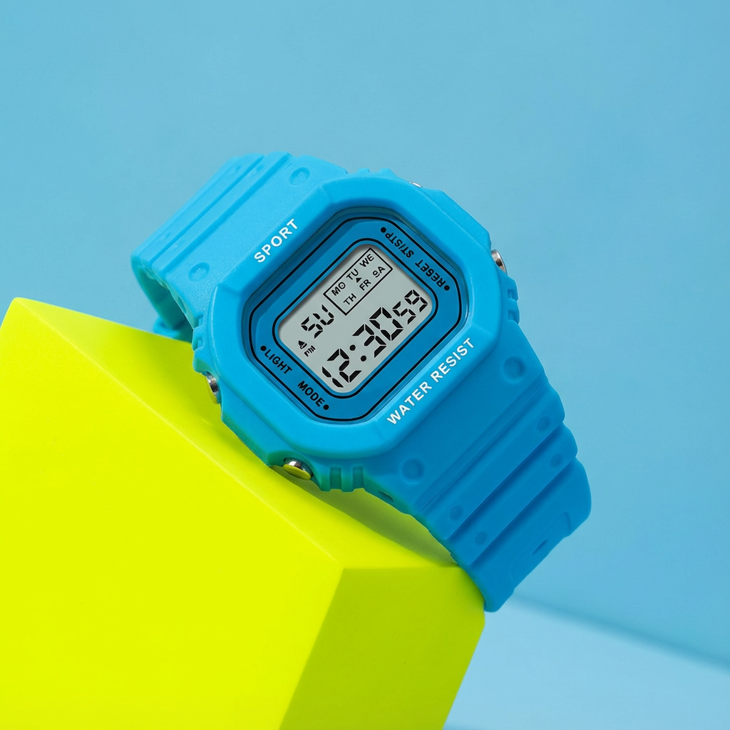 Trendi Višebojni Digitalni Sat - RealFlex!