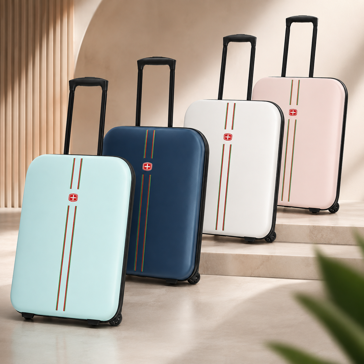 Foldable Rolling Suitcase – Collapsible Luggage