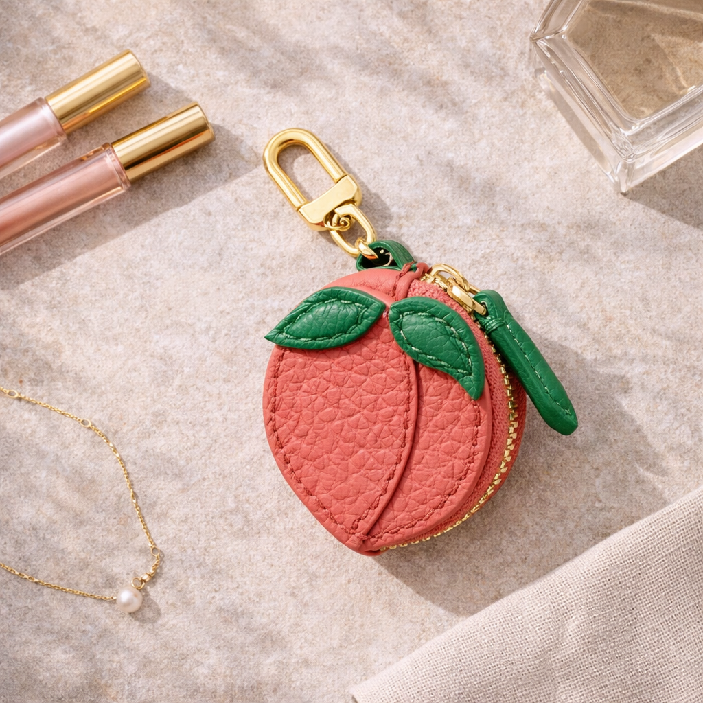 FruitPop kolekcija mini novčanika – kožni privjesak za kovanice
