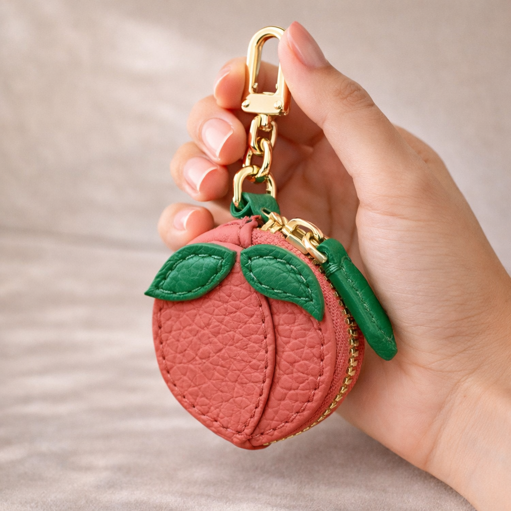 FruitPop kolekcija mini novčanika – kožni privjesak za kovanice
