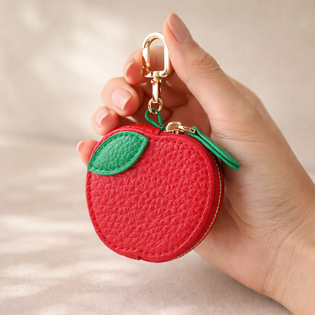 FruitPop kolekcija mini novčanika – kožni privjesak za kovanice