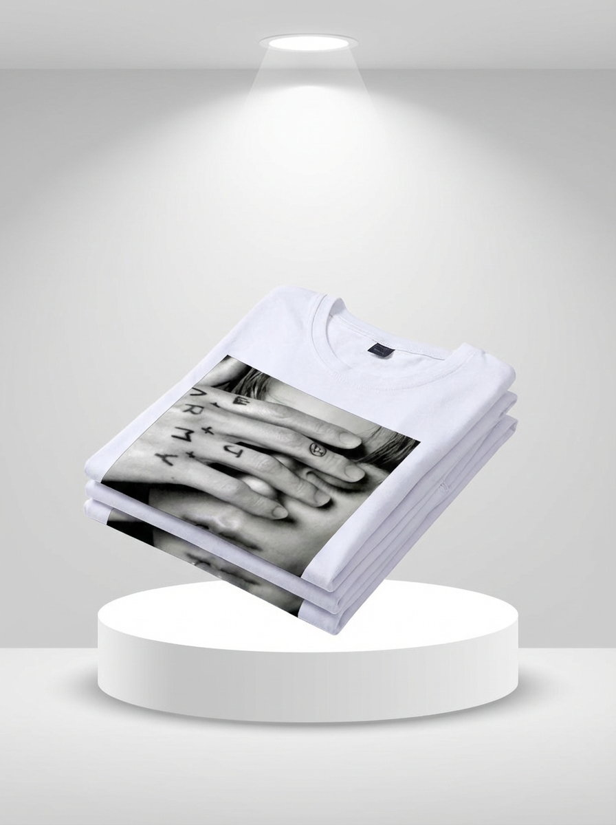 K-Pop Fan T-Shirt – Jungkook & Suga Aesthetic Tee