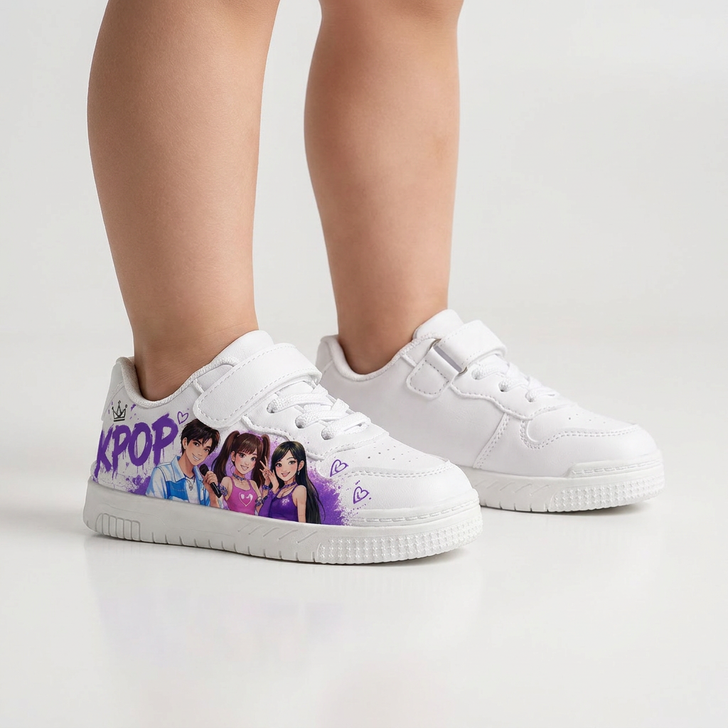 KPOP Music Sneakers Ages 2-12