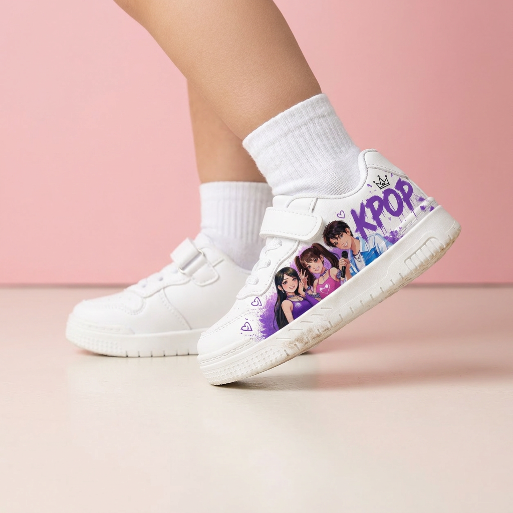 KPOP Music Sneakers Ages 2-12