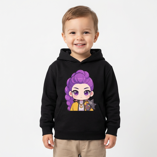 KPop Witch Hunt Hoodie – Kids 3–14