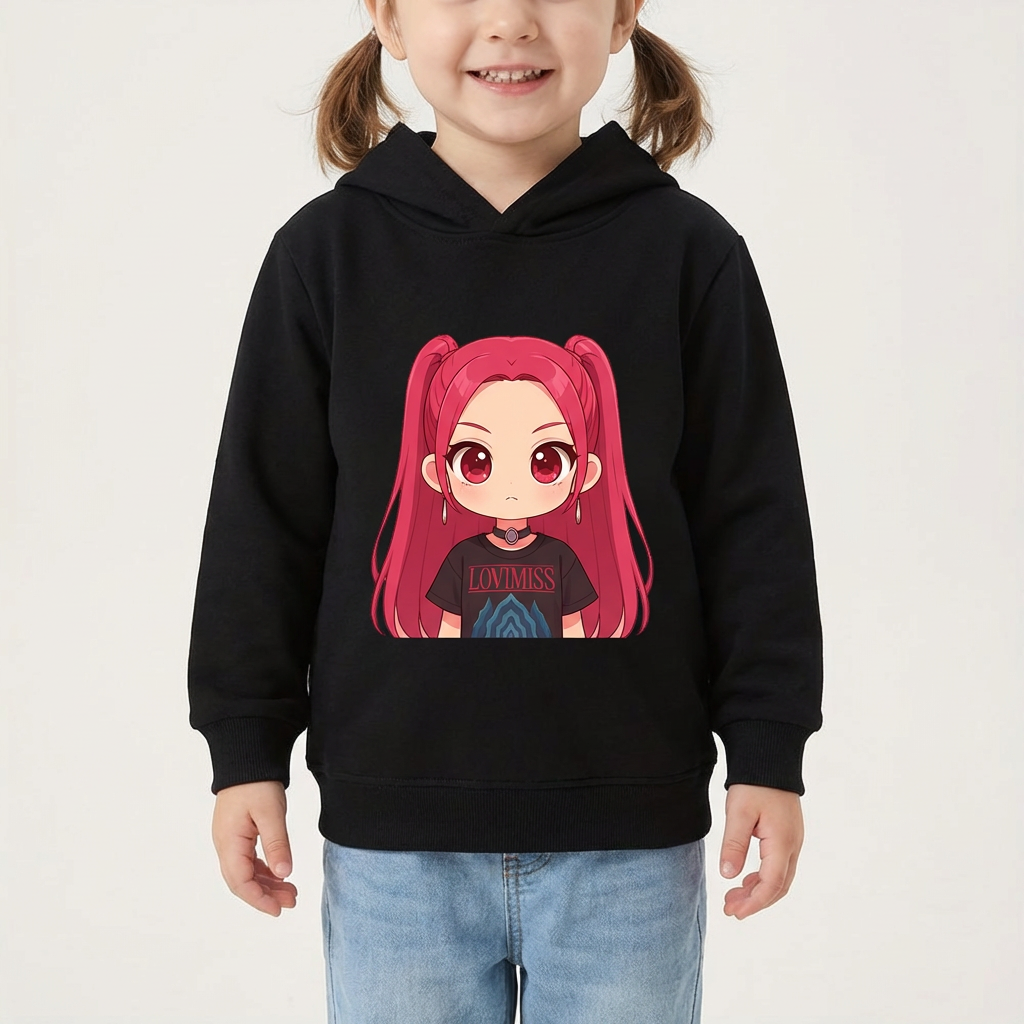 KPop Witch Hunt Hoodie – djeca 3–14 godina