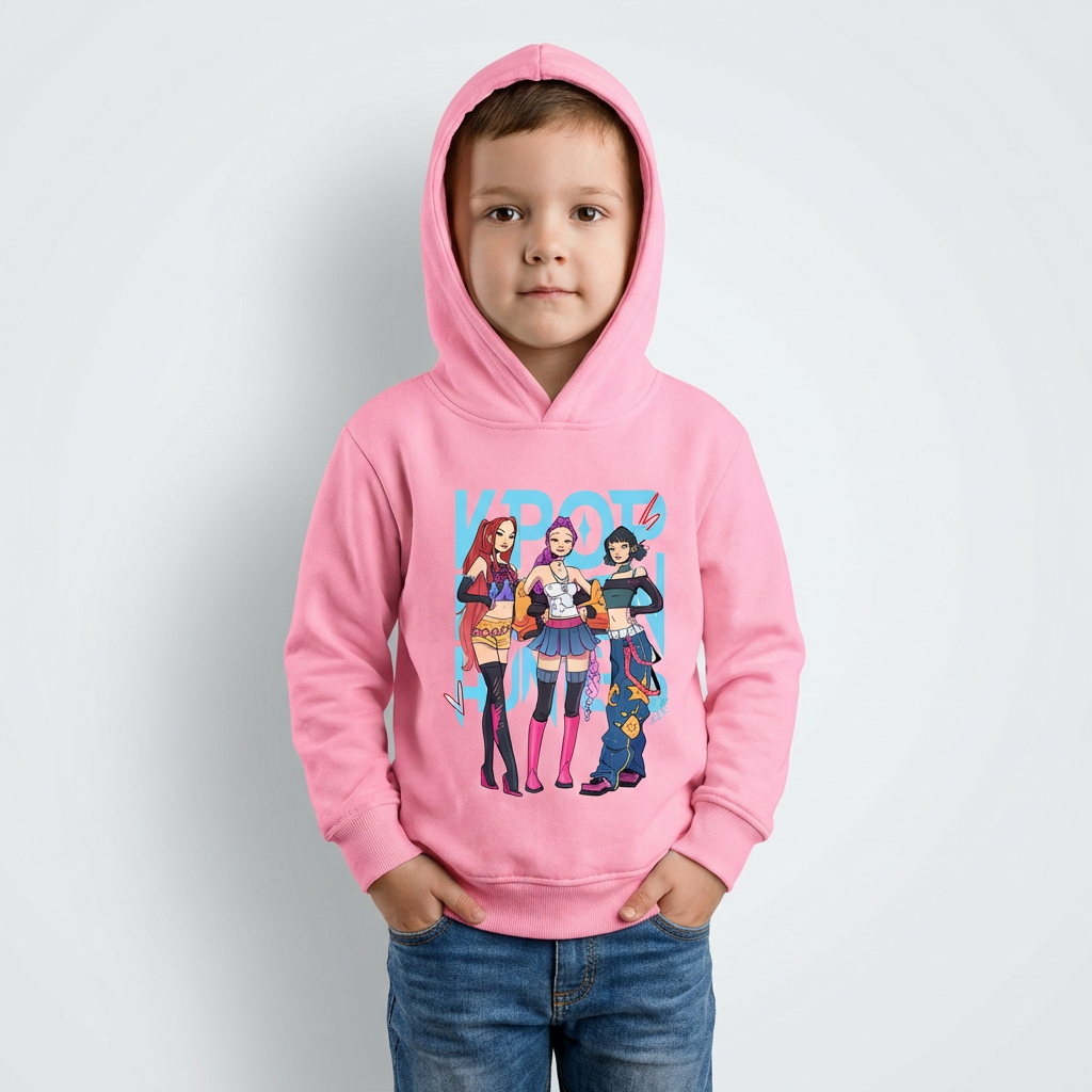 KPop Witch Hunt Hoodie – djeca 3–14 godina