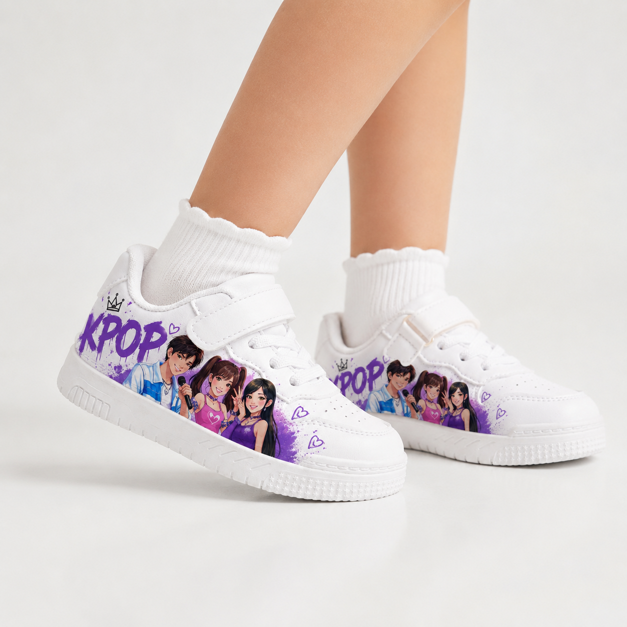 KPOP Music Sneakers Ages 2-12