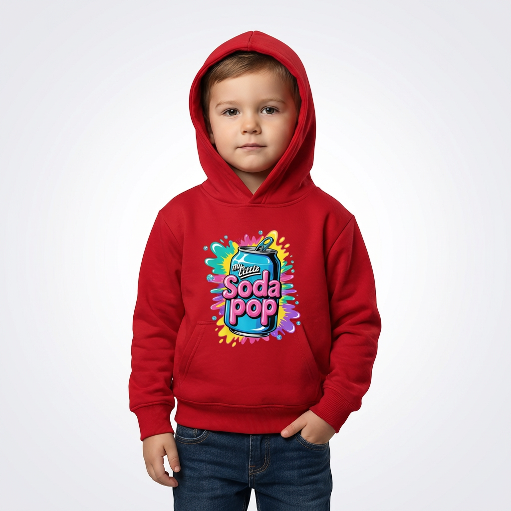Moletom Little Soda Pop KPop para crianças de 3 a 14 anos