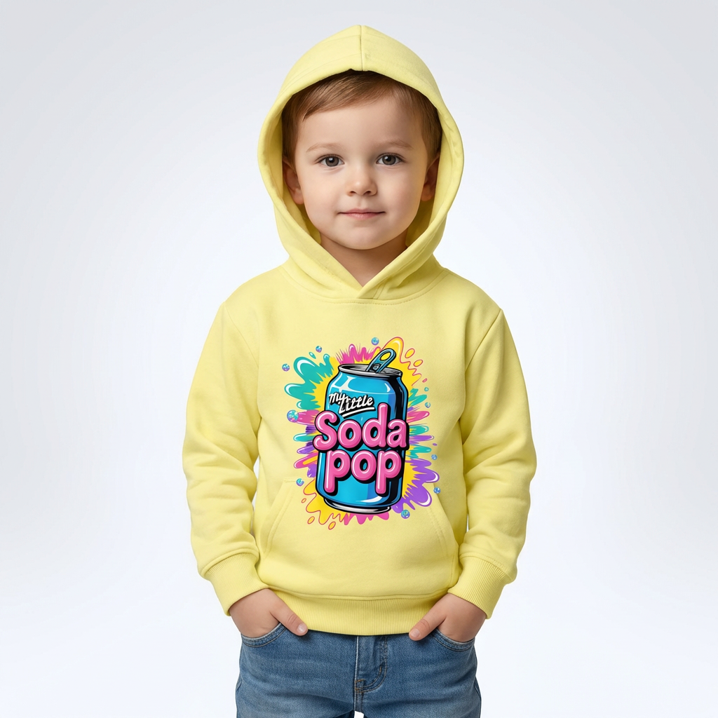 Moletom Little Soda Pop KPop para crianças de 3 a 14 anos