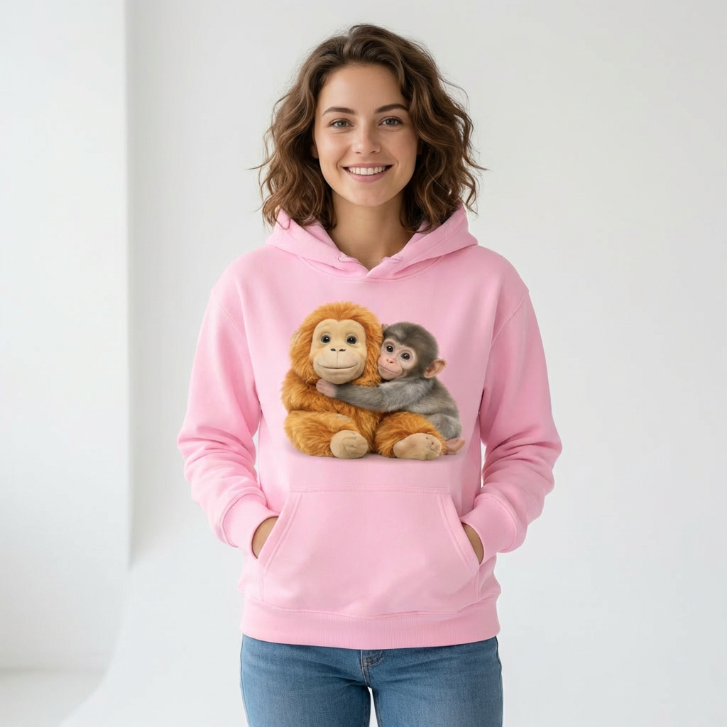 Viral Monkey Punch Sweatshirt Adult Sizes - Limited Edition
