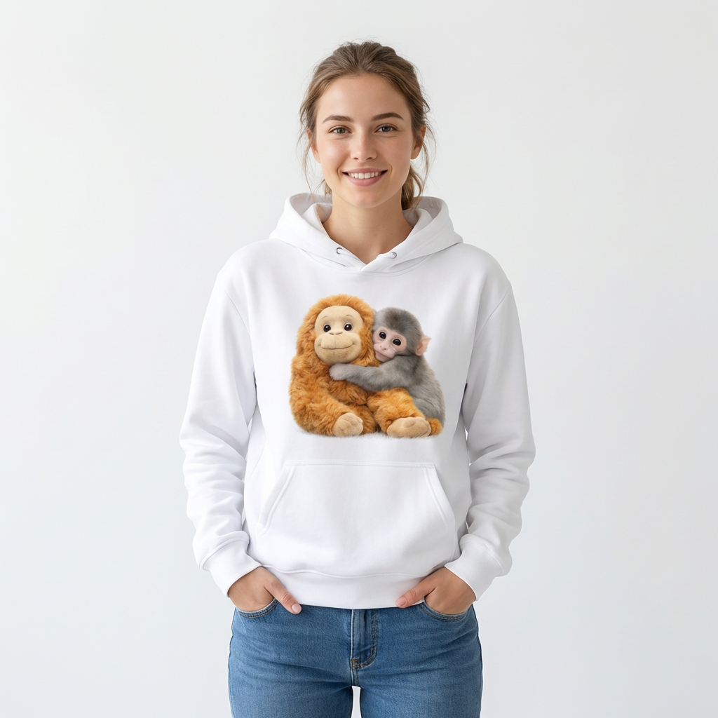Viral Monkey Punch Sweatshirt Adult Sizes - Limited Edition