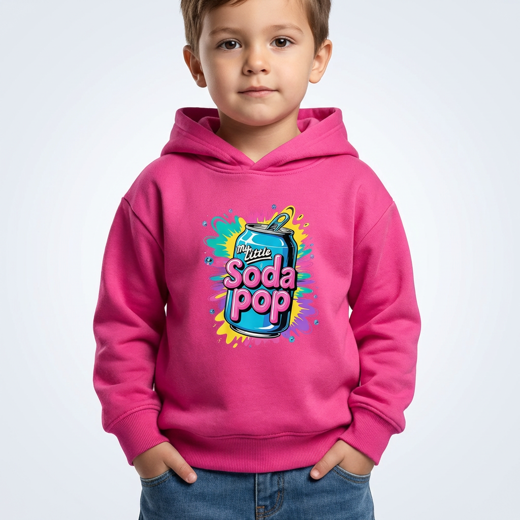 Moletom Little Soda Pop KPop para crianças de 3 a 14 anos