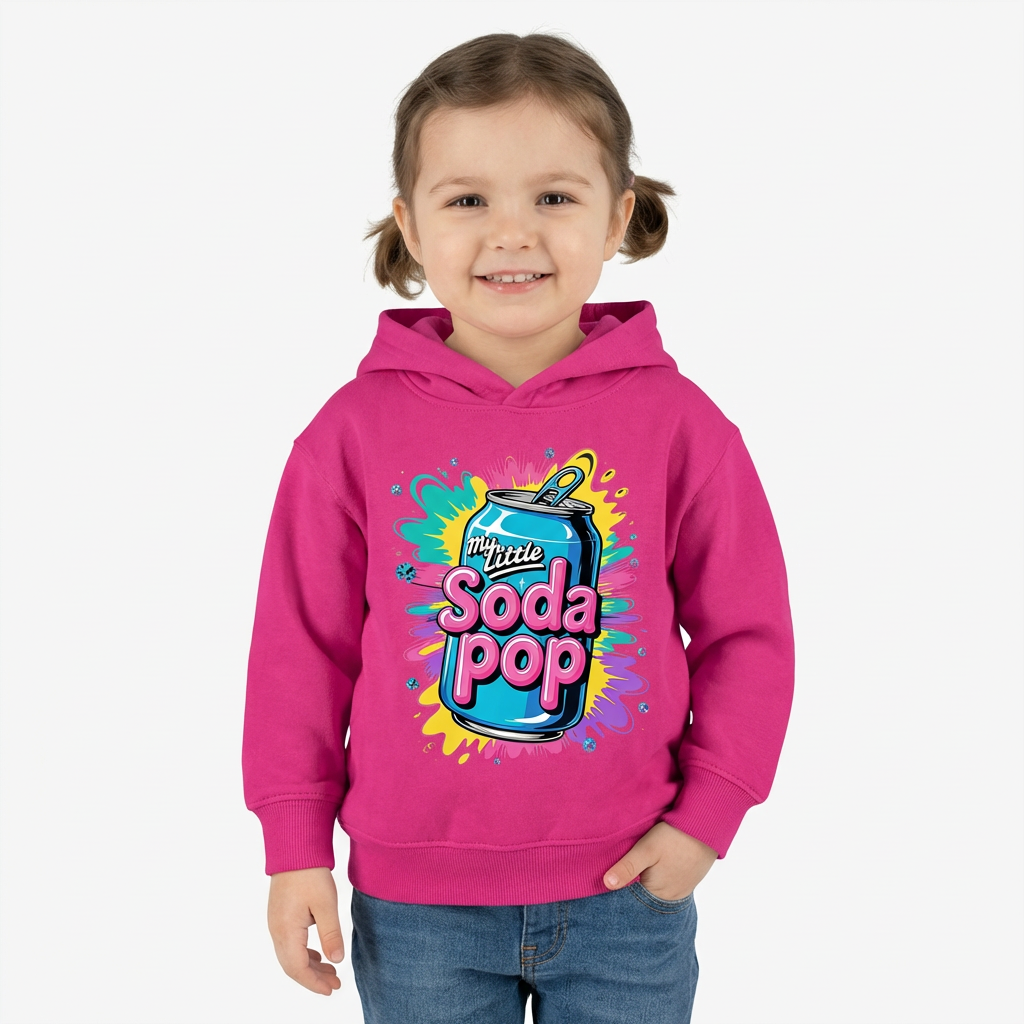 Moletom Little Soda Pop KPop para crianças de 3 a 14 anos