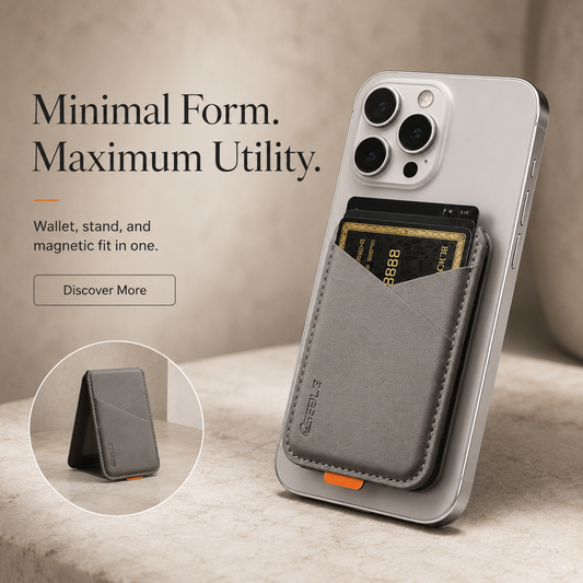 Magnetic Phone Card Holder – RFID Wallet