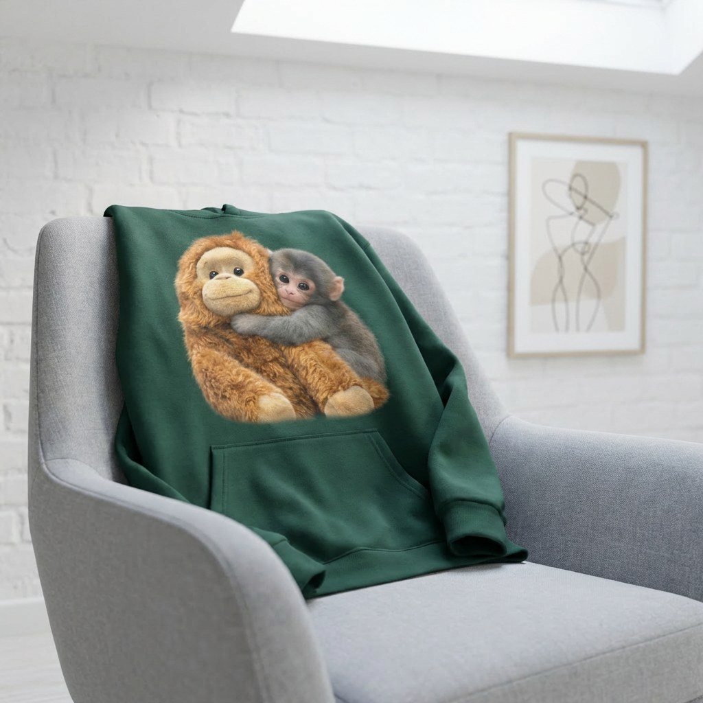 Viral Monkey Punch Sweatshirt Adult Sizes - Limited Edition