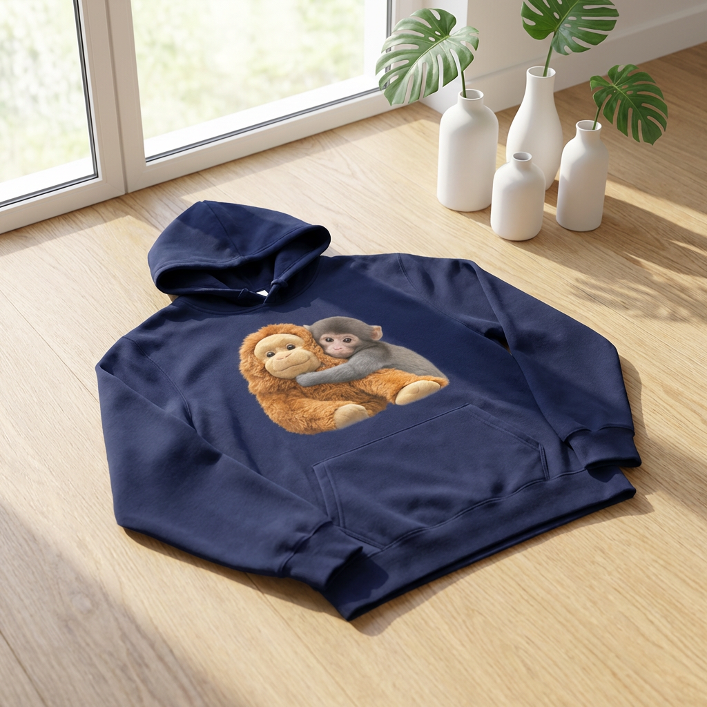 Viral Monkey Punch Sweatshirt Adult Sizes - Limited Edition