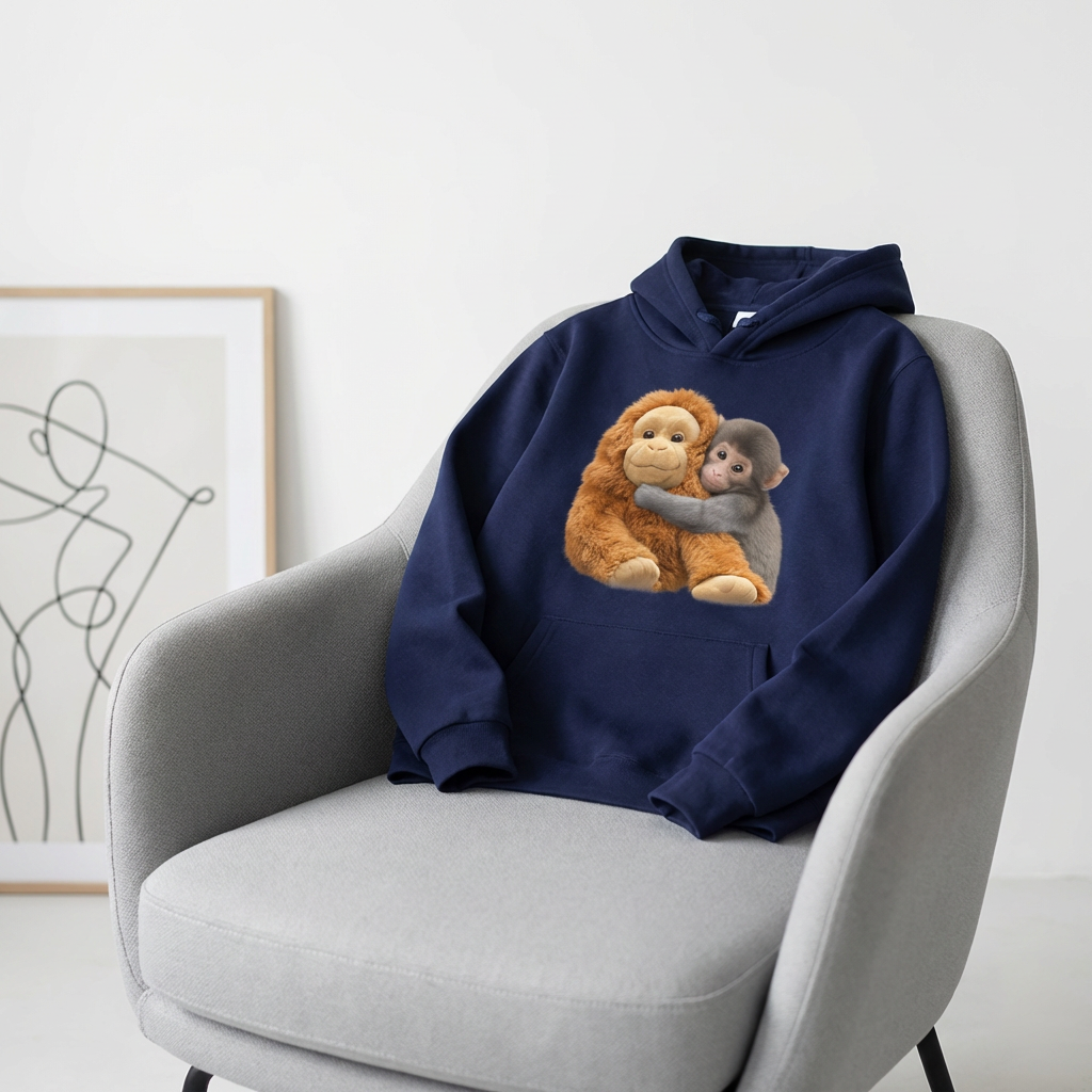 Viral Monkey Punch Sweatshirt Adult Sizes - Limited Edition
