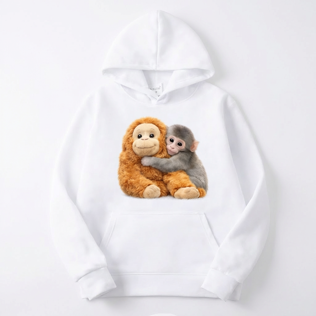 Viral Monkey Punch Sweatshirt Adult Sizes - Limited Edition