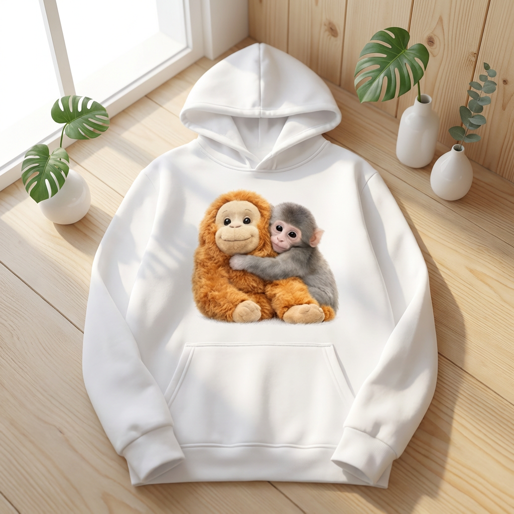 Viral Monkey Punch Sweatshirt Adult Sizes - Limited Edition