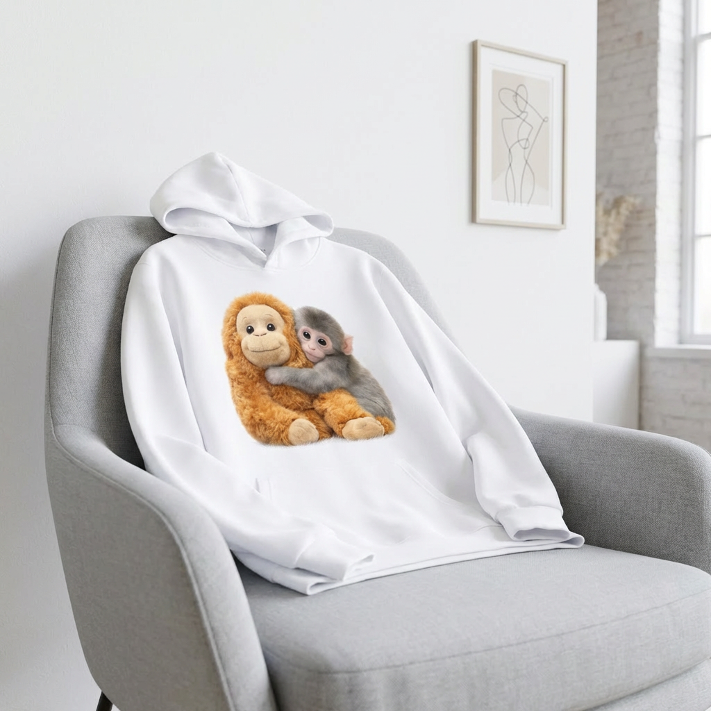 Viral Monkey Punch Sweatshirt Adult Sizes - Limited Edition
