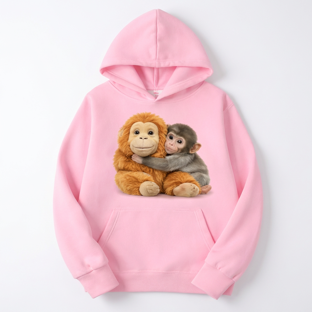 Viral Monkey Punch Sweatshirt Adult Sizes - Limited Edition