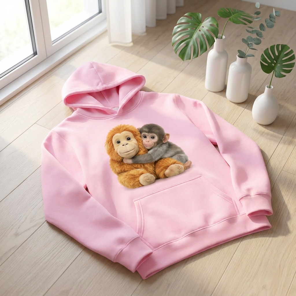 Viral Monkey Punch Sweatshirt Adult Sizes - Limited Edition