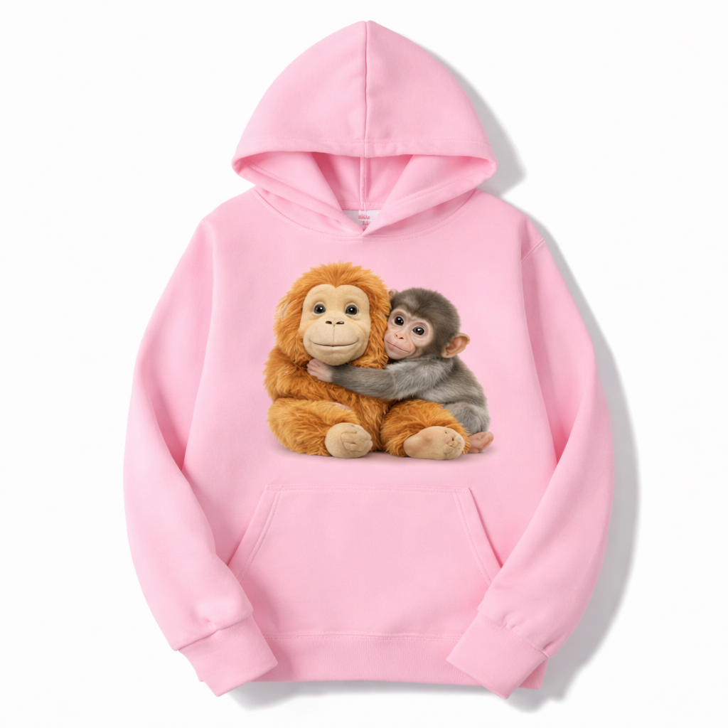 Viral Monkey Punch Sweatshirt Adult Sizes - Limited Edition